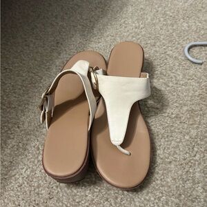 Elegant Cream Women's Sandals